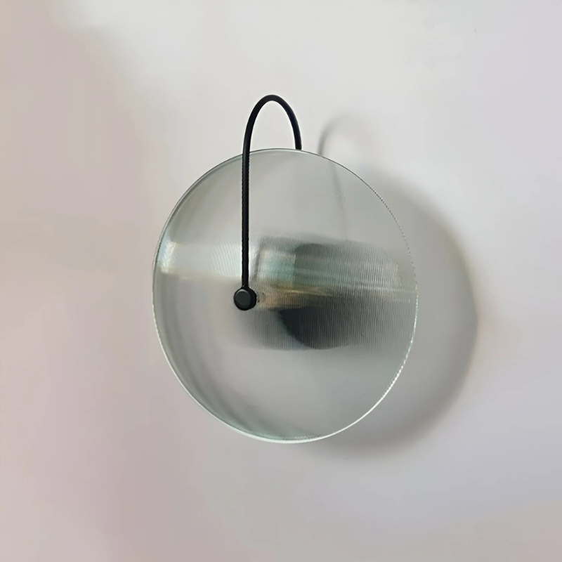 Nordic Round Glass Hotel Corridor Model Room Lamp
