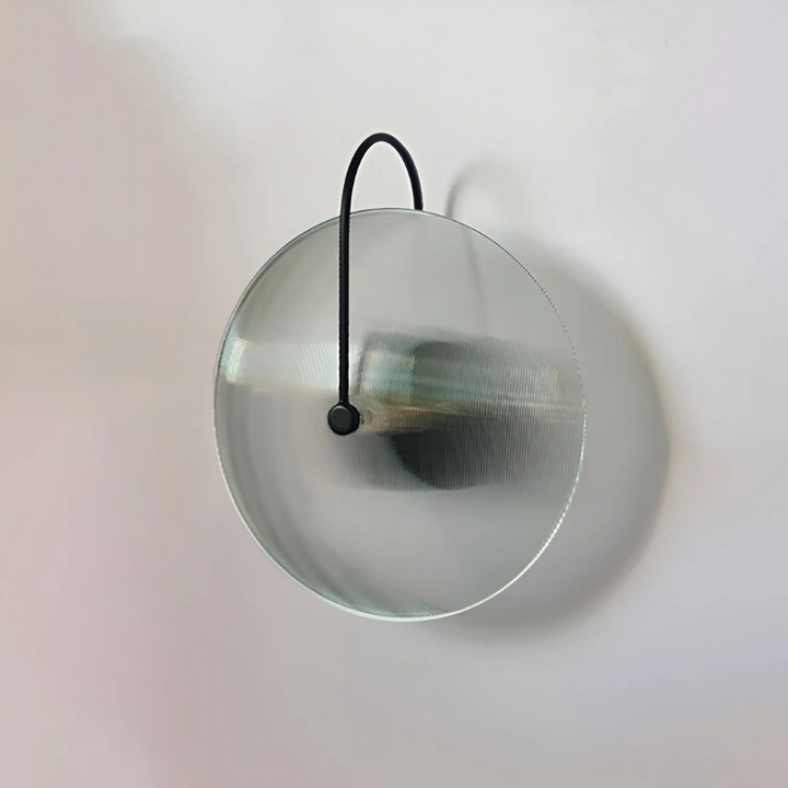 Nordic Round Glass Hotel Corridor Model Room Lamp