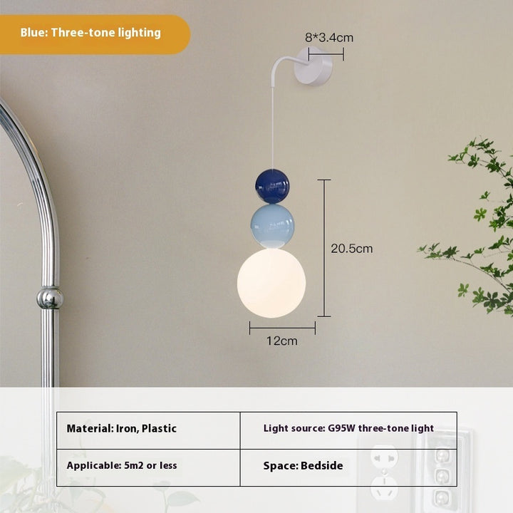 Modern Minimalist Aisle Light Bedroom Bedside Lamp
