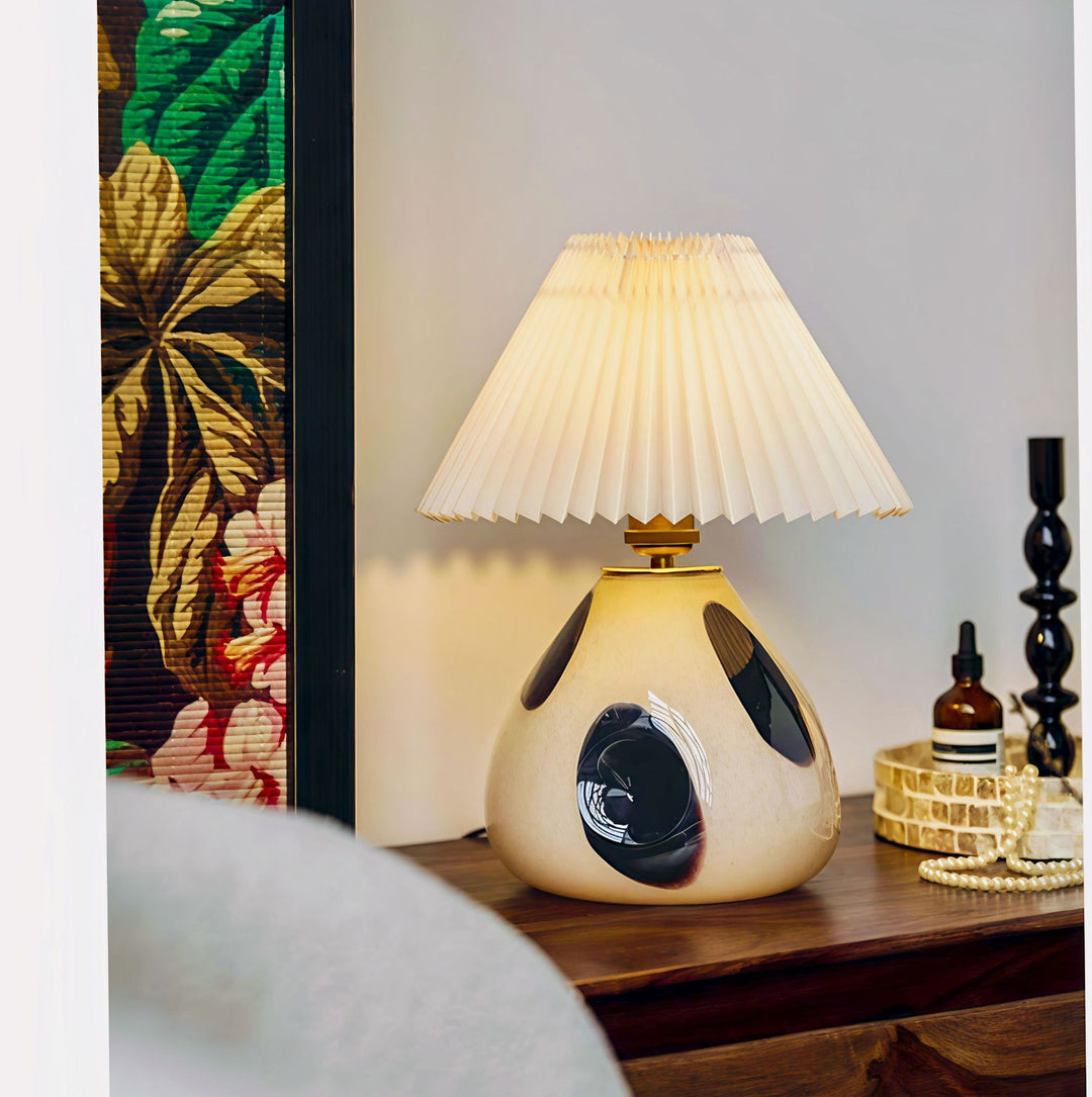 Nordic Bedroom Ceramic Dimming Table Lamp