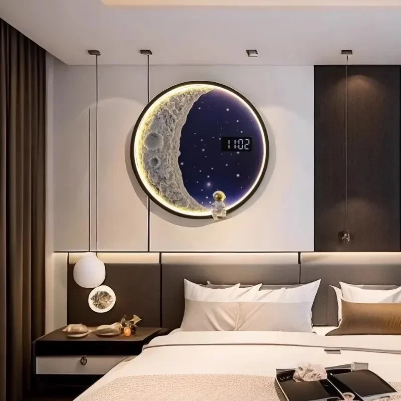 Living Room Modern Minimalist Moon Wall Lamp