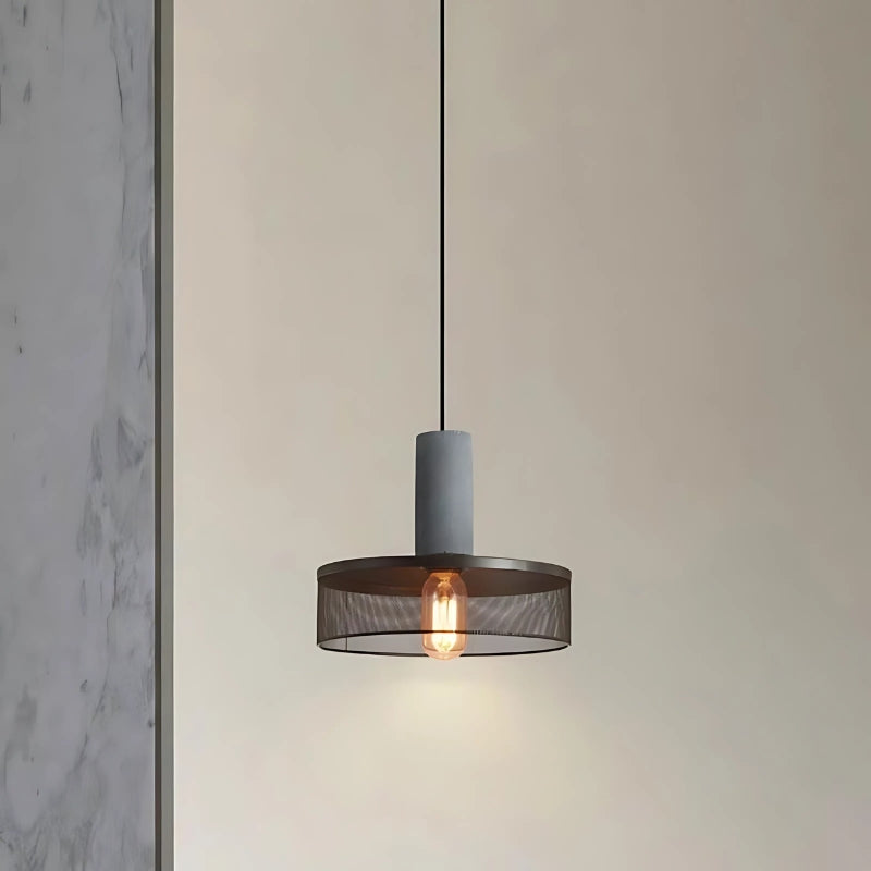 Industrial Style Cement Chandelier