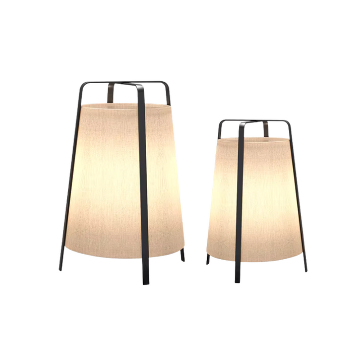 Fabric Wabi Sabi Zen Art Decor Floor Lamp