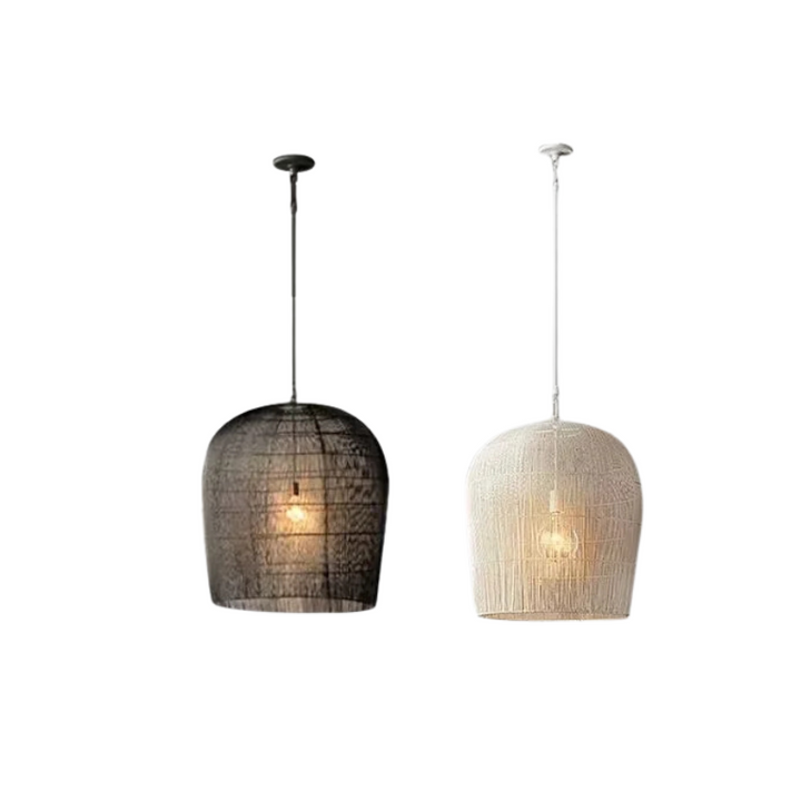 Zen Rattan Restaurant Study Tea Room Chandelier