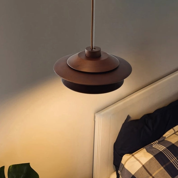 Nordic Log-Style Chandelier