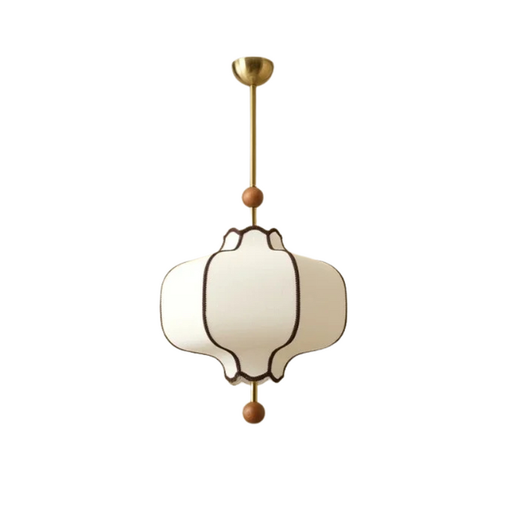 Mid-ancient French Style Bedroom Fabric Craft Chandelier