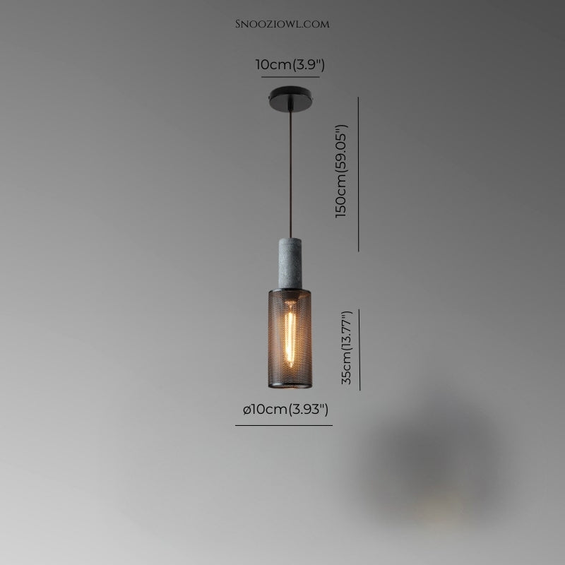 Industrial Style Cement Chandelier