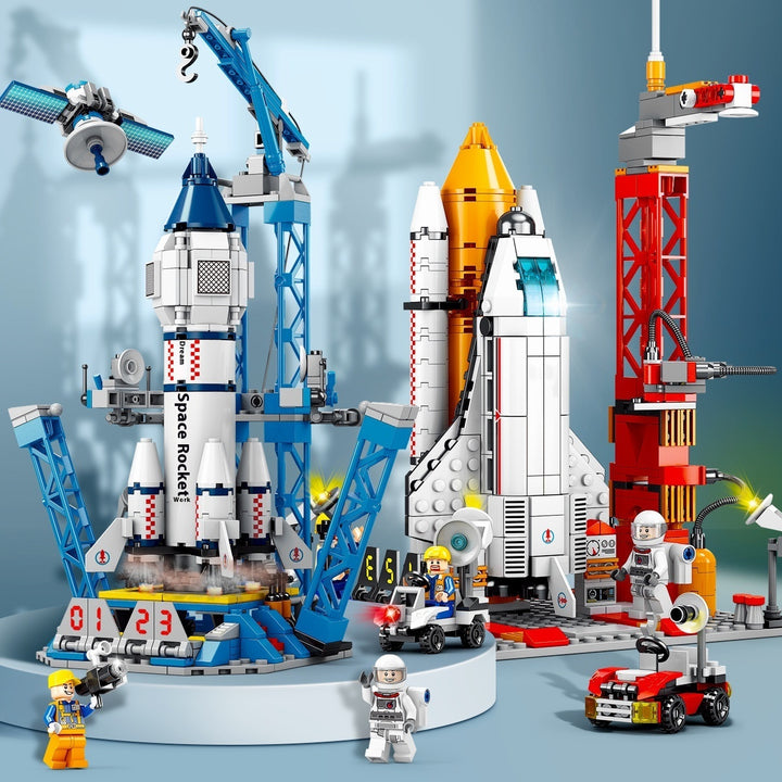 X-Space Rocket Building Puzzle