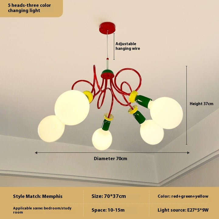 Artistic Living Room Children's Room Bedroom Chandelier