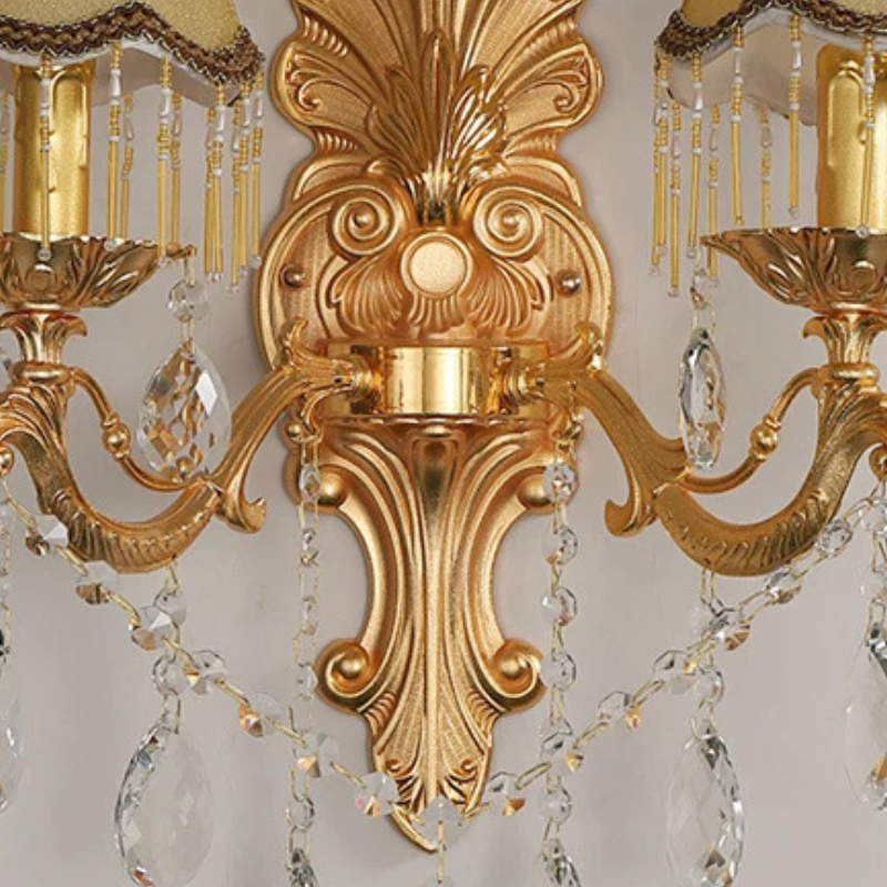 European-style Zinc Alloy Wall Lamp Dining, Living Room