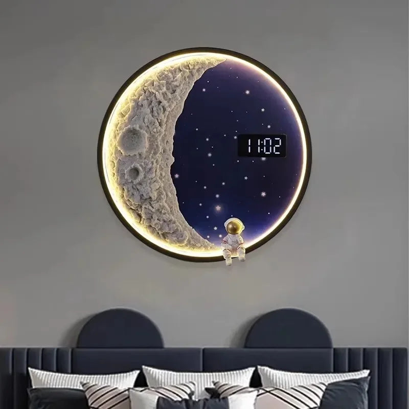 Living Room Modern Minimalist Moon Wall Lamp