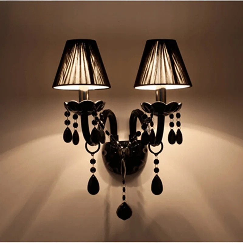 European Crystal French Style Wall Lamp