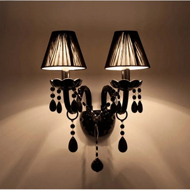 European Crystal French Style Wall Lamp