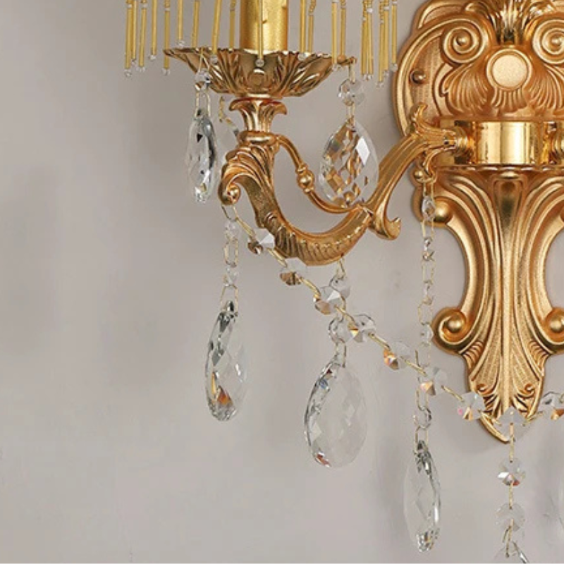 European-style Zinc Alloy Wall Lamp Dining, Living Room