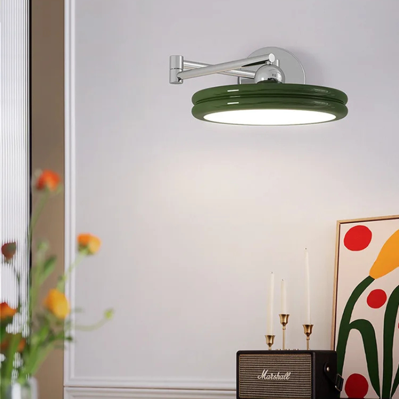 Cream Wind Bedside Bedroom Wall Lamp