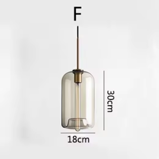 Creative Glass Chandelier Iron Restaurant Window Chandelier