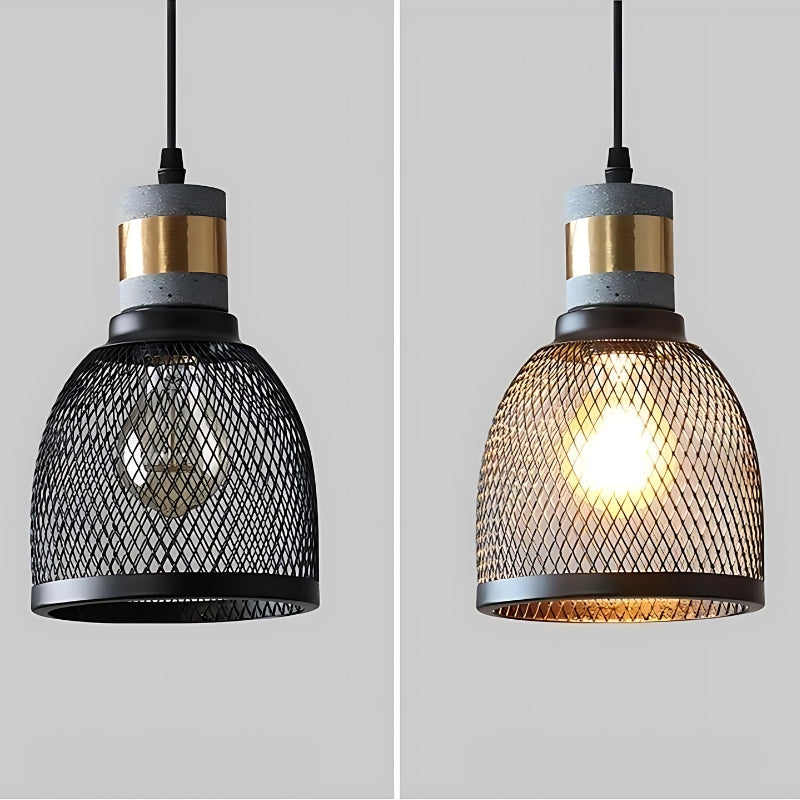Industrial Style Cement Chandelier