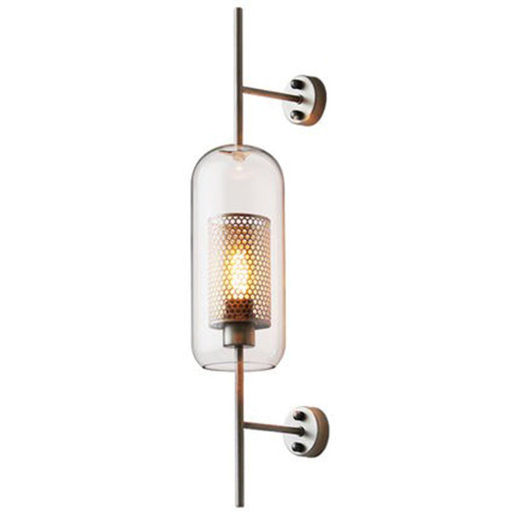 Living Room Wall Lamp Retro Creative Corridor Aisle Glass Ball Wall Lamp