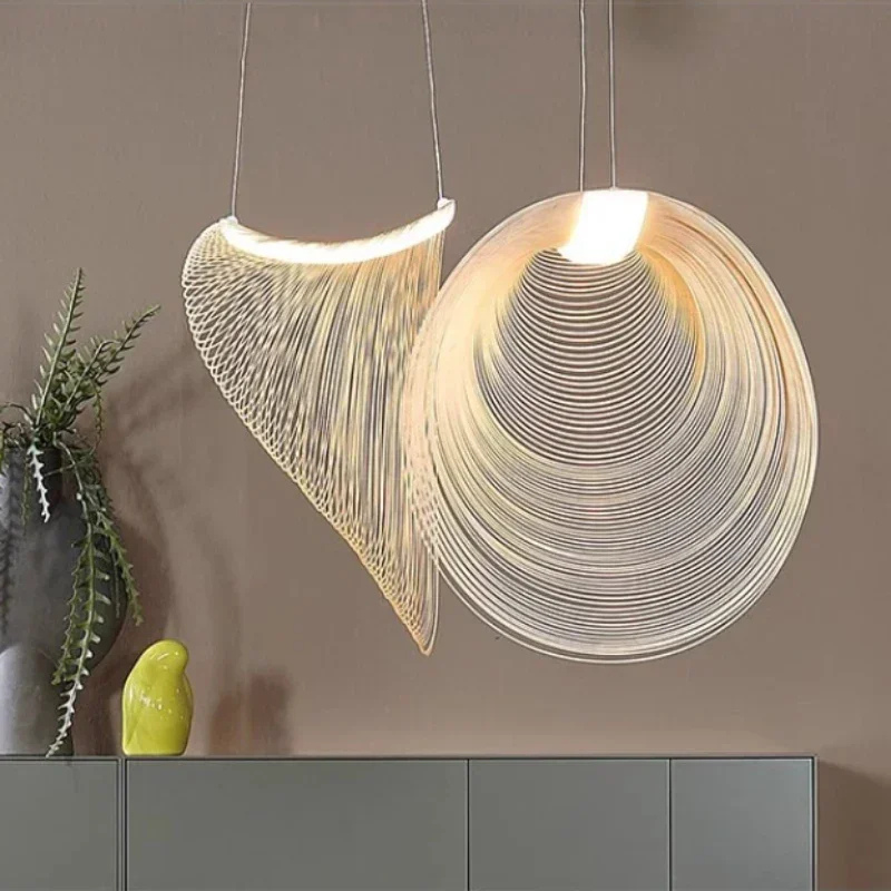 Minimalist Special-Shaped Woodcraft Ceiling Lamp