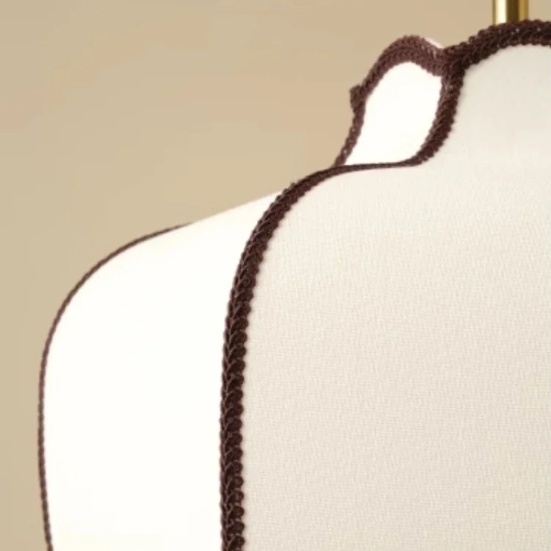 Mid-ancient French Style Bedroom Fabric Craft Chandelier