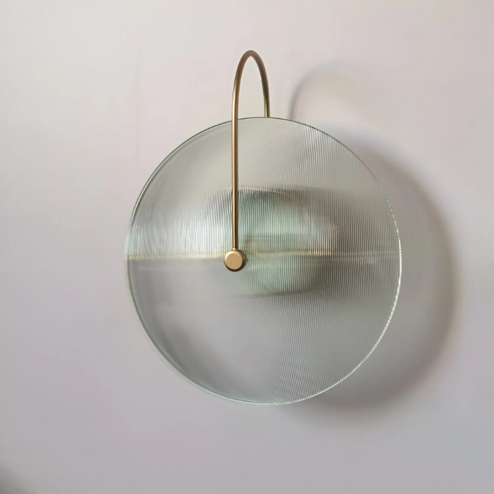 Nordic Round Glass Hotel Corridor Model Room Lamp