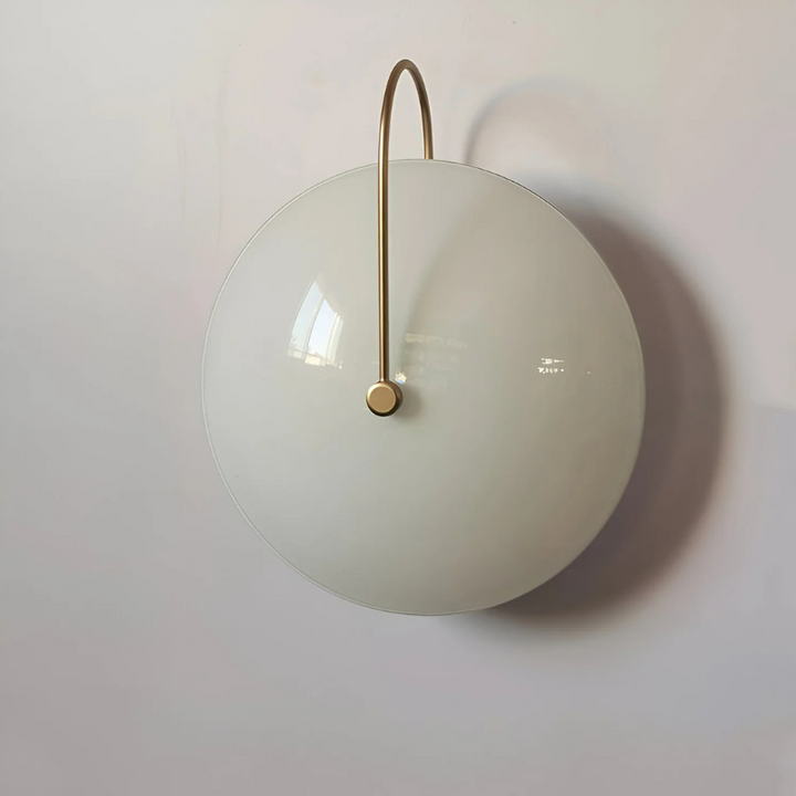 Nordic Round Glass Hotel Corridor Model Room Lamp