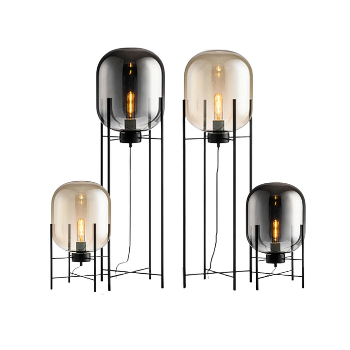 Villa Bubble Oda Pulpo Glass Ball Floor Lamp