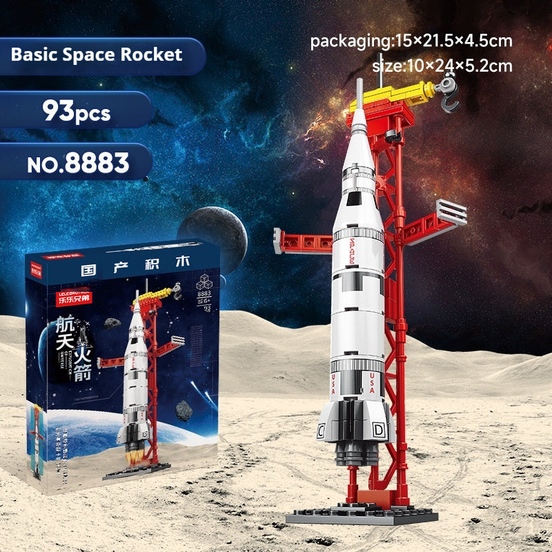 X-Space Rocket Building Puzzle