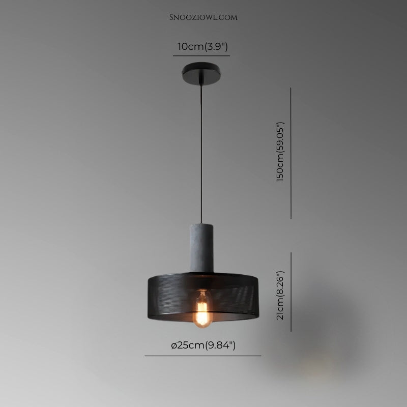 Industrial Style Cement Chandelier