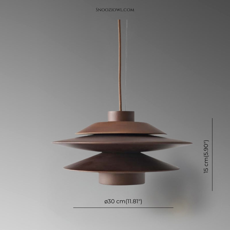 Nordic Log-Style Chandelier