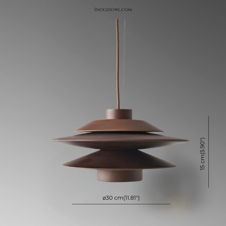 Nordic Log-Style Chandelier