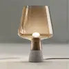 LED Table Lamp Nordic Postmodern Minimalist Bedside E27 Creative Desk Lamp for Bedroom Living Room Hotel Office Reading Room