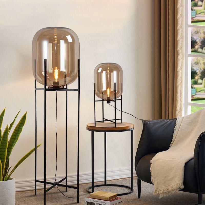 Villa Bubble Oda Pulpo Glass Ball Floor Lamp