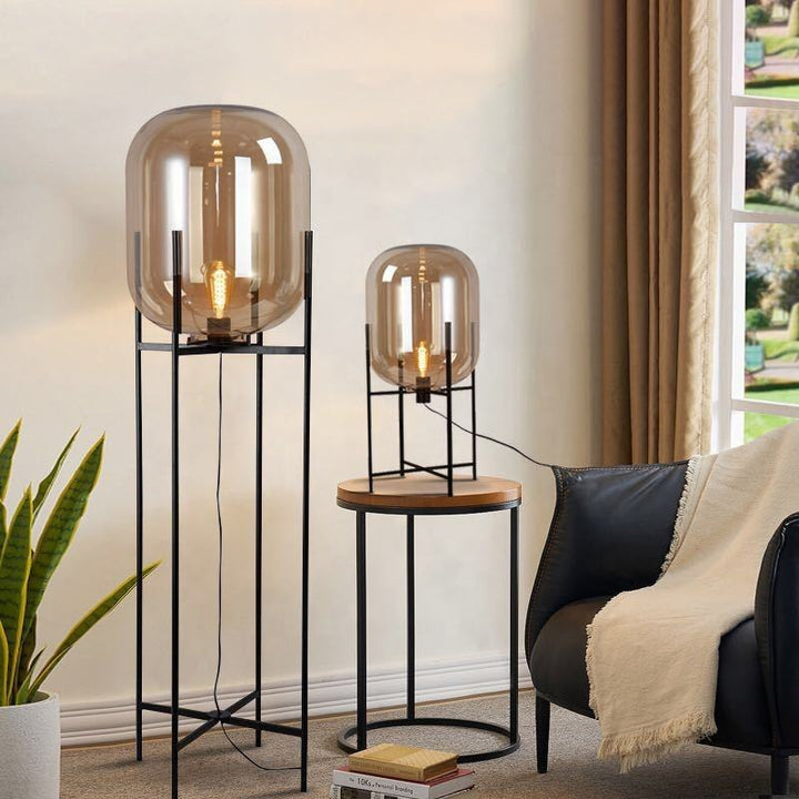 Villa Bubble Oda Pulpo Glass Ball Floor Lamp