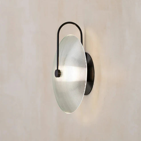 Nordic Round Glass Hotel Corridor Model Room Lamp