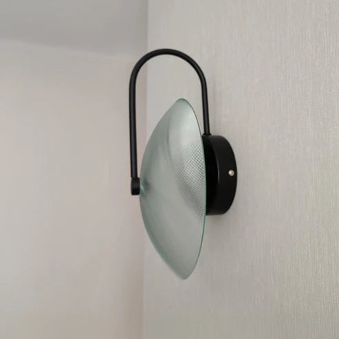 Nordic Round Glass Hotel Corridor Model Room Lamp