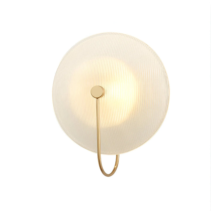 Nordic Round Glass Hotel Corridor Model Room Lamp