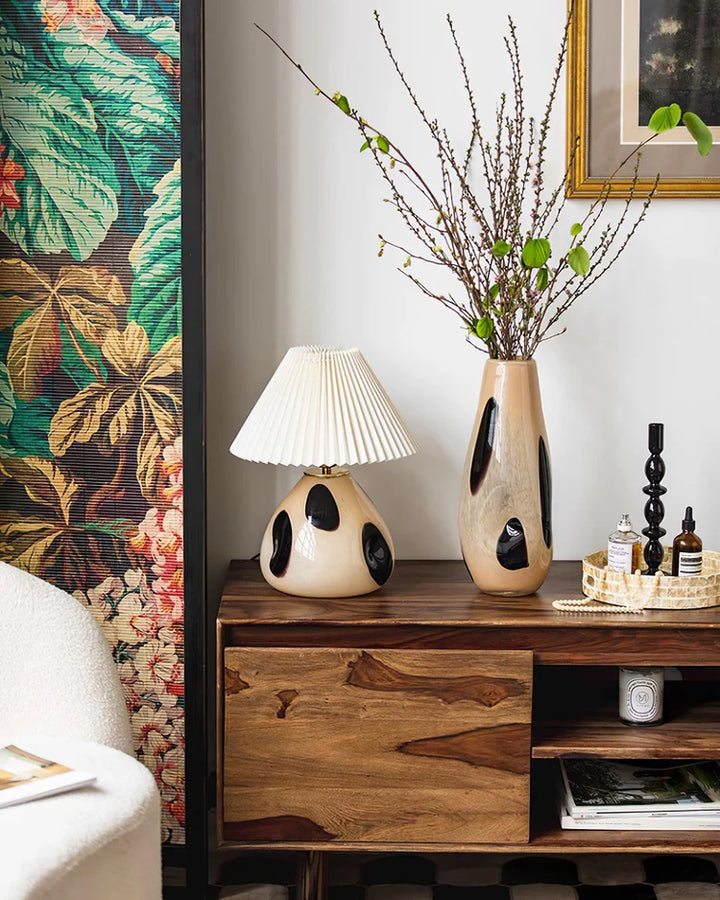 Nordic Bedroom Ceramic Dimming Table Lamp