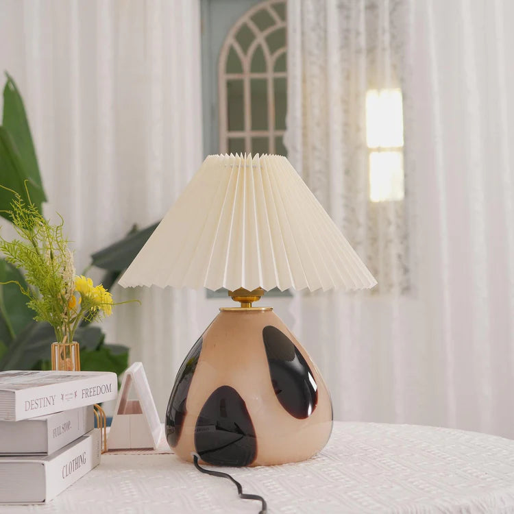Nordic Bedroom Ceramic Dimming Table Lamp