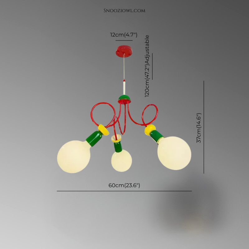 Artistic Living Room - Children's Room Chandelier