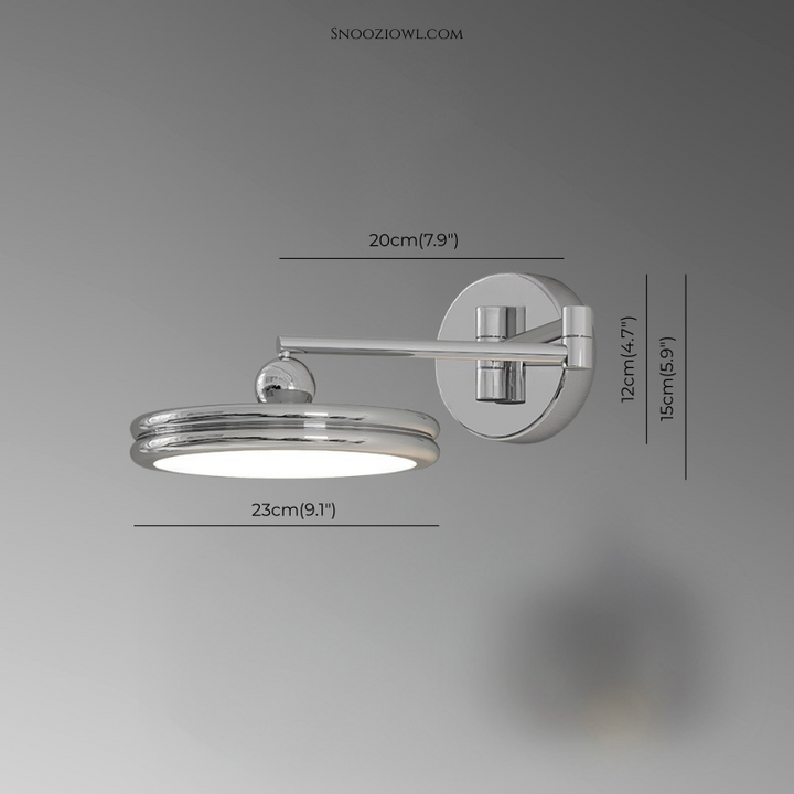 Cream Wind Bedside Bedroom Wall Lamp