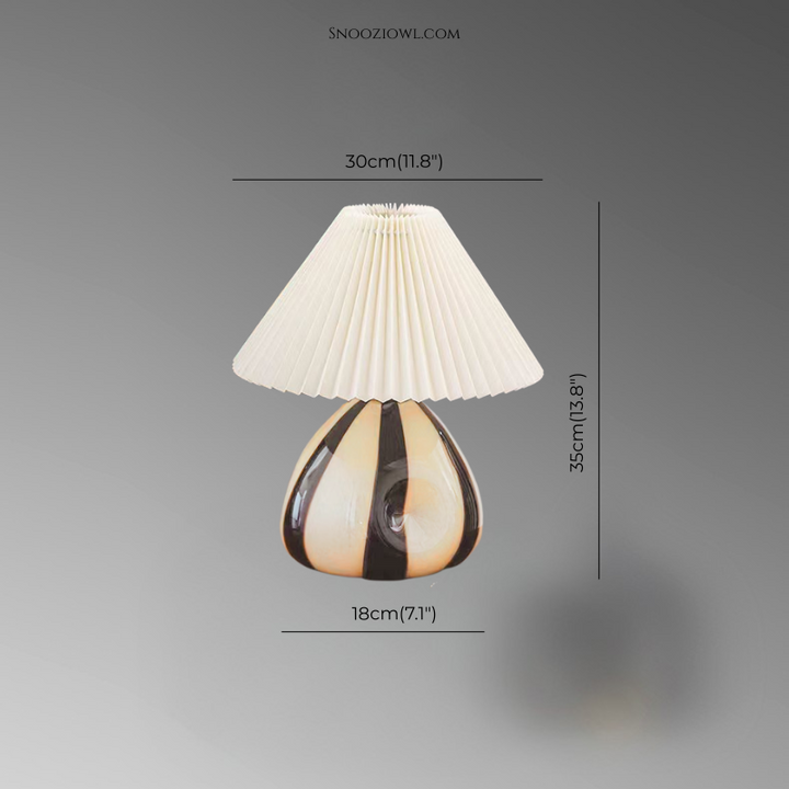 Nordic Bedroom Ceramic Dimming Table Lamp