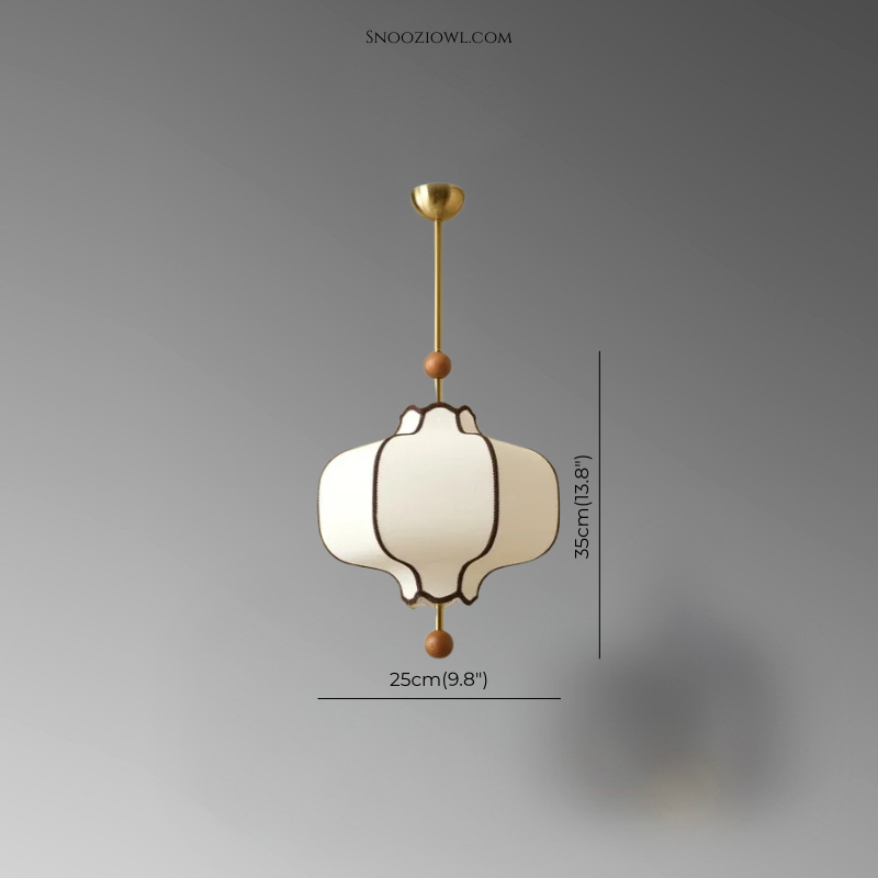 Mid-ancient French Style Bedroom Fabric Craft Chandelier