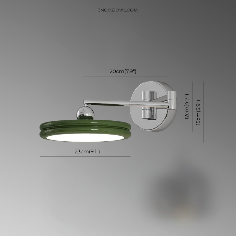Cream Wind Bedside Bedroom Wall Lamp