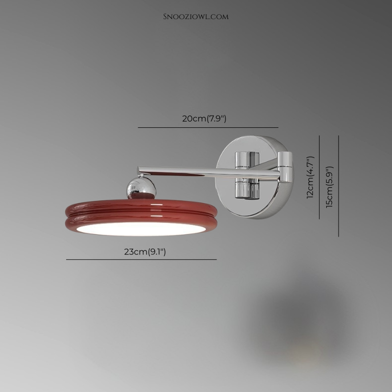 Cream Wind Bedside Bedroom Wall Lamp