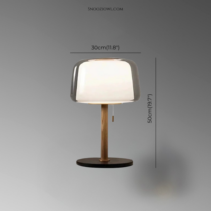 Elegant Glass LED Floor Lamp