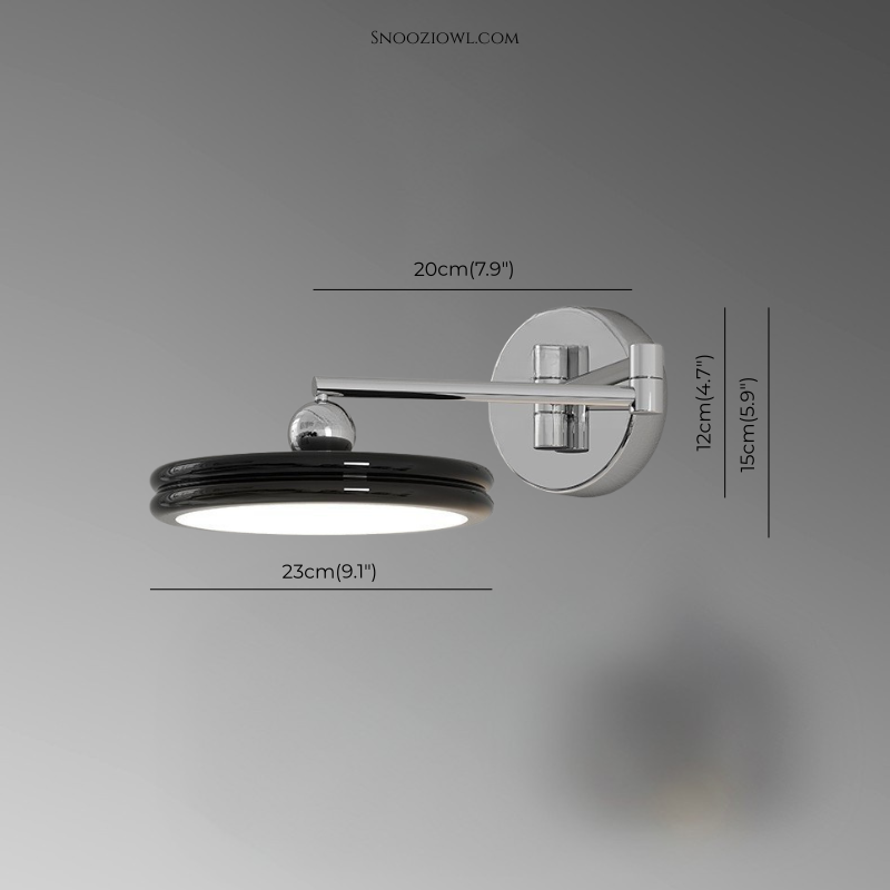 Cream Wind Bedside Bedroom Wall Lamp