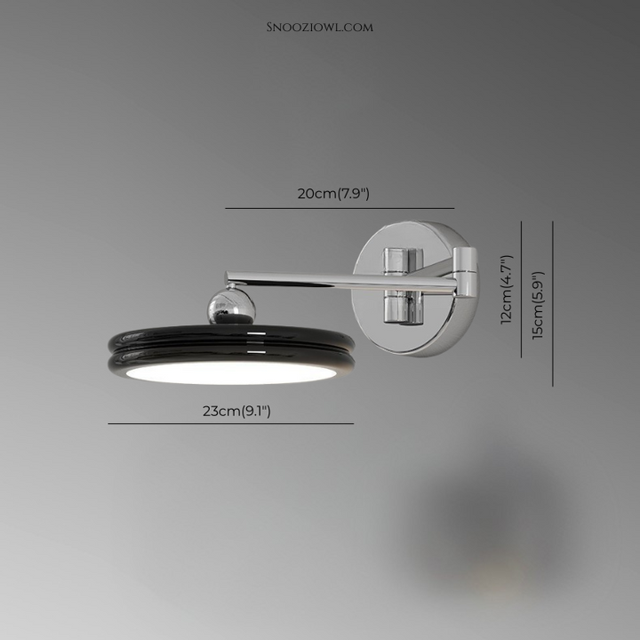 Cream Wind Bedside Bedroom Wall Lamp