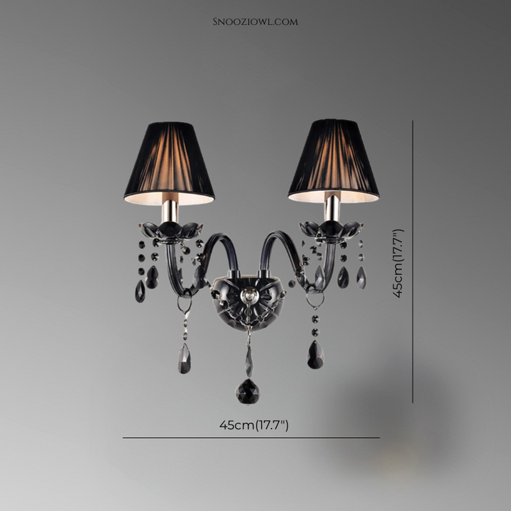 European Crystal French Style Wall Lamp