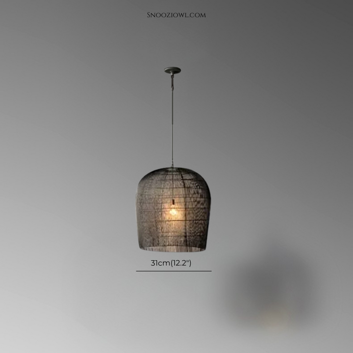 Zen Rattan Restaurant Study Tea Room Chandelier